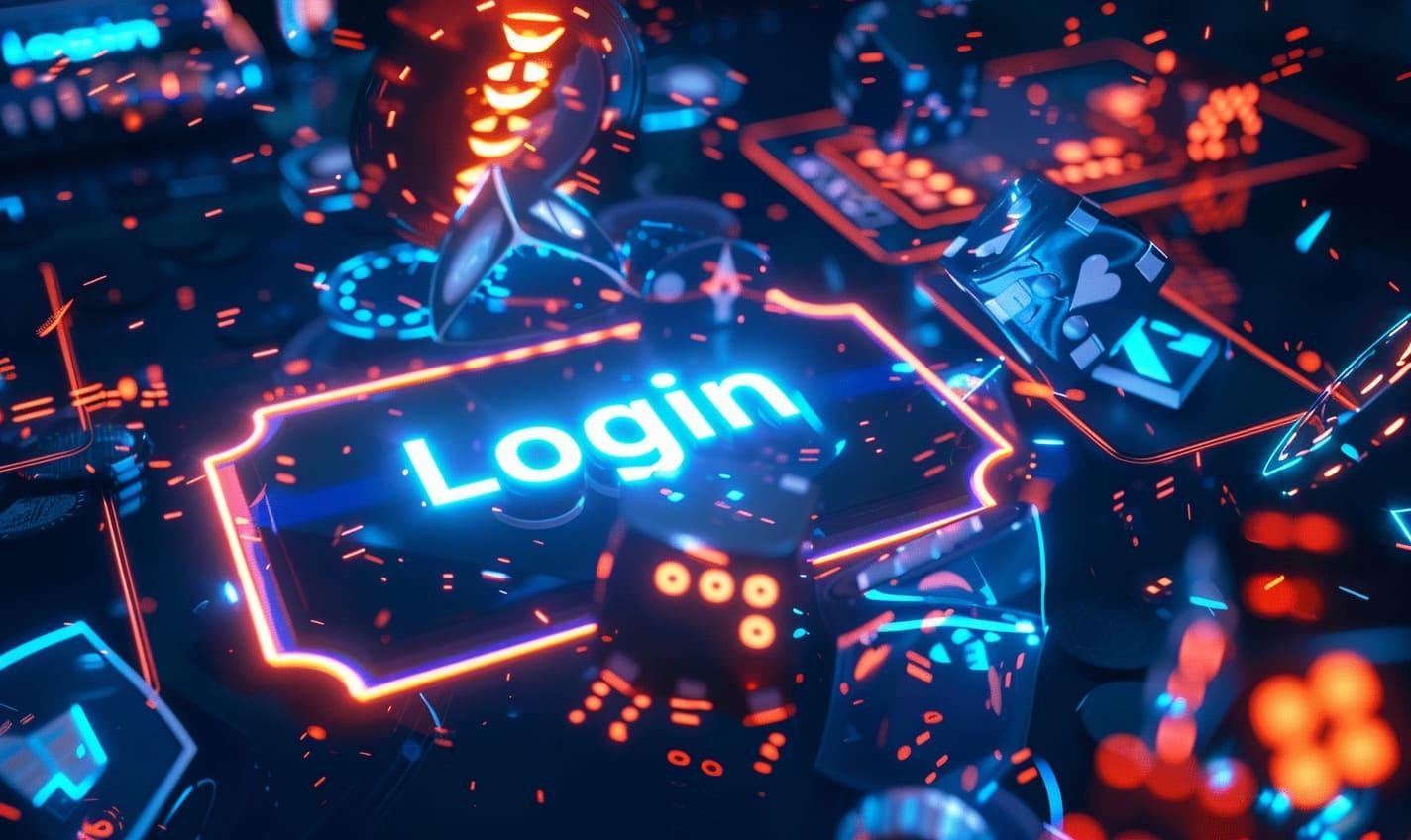 Layar login situs desktop rina 4d dengan formulir kredensial yang jelas